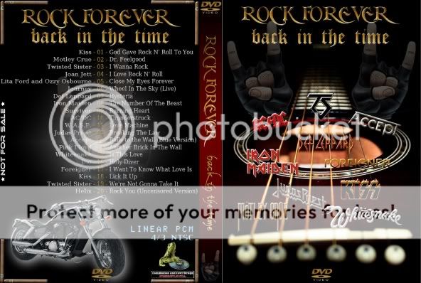 Rock Forever - Back In Time 4DVD'S Rock Forever - Back In Time 4DVD'S