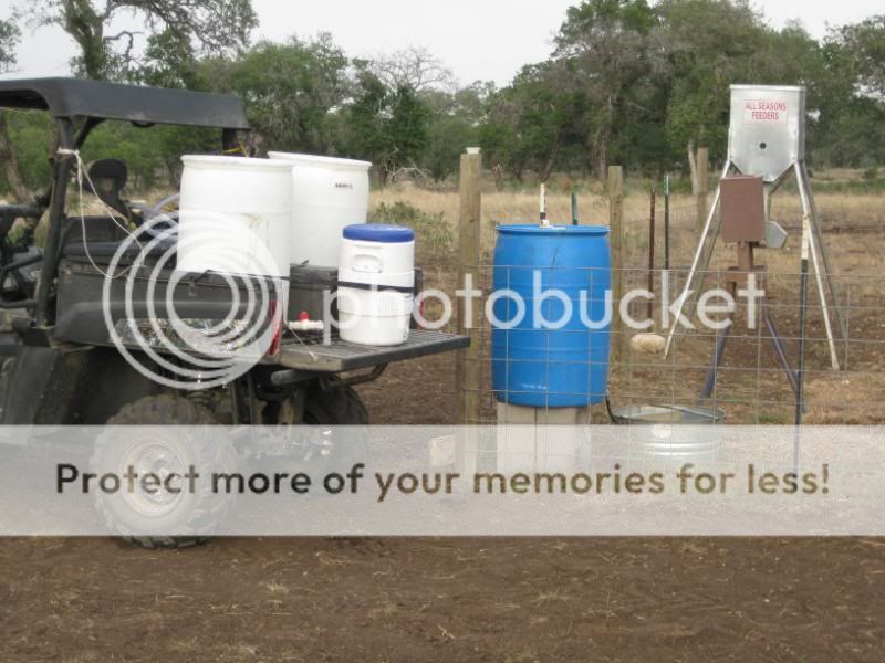 300 gallon Water Trough for Deer Photos Texas Hunting Forum