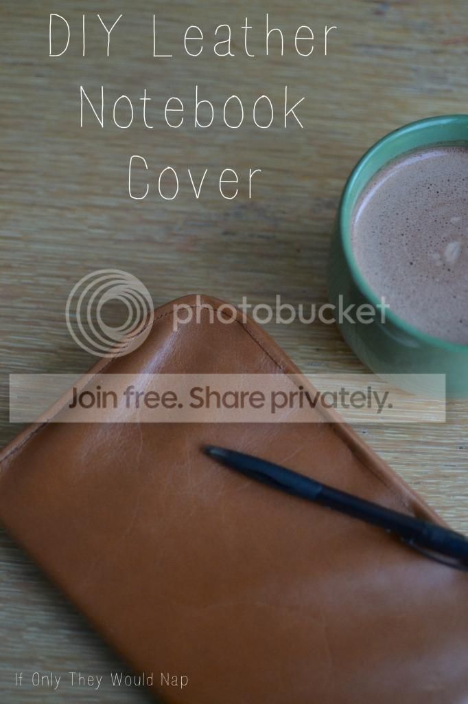 DIY Leather Notebook Cover - Silo & Sage