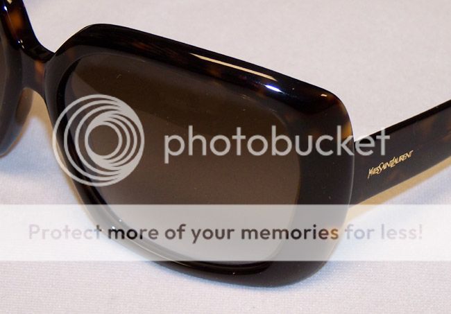 yves saint laurent ysl sunglasses 6350/s 0086/ha dark havana