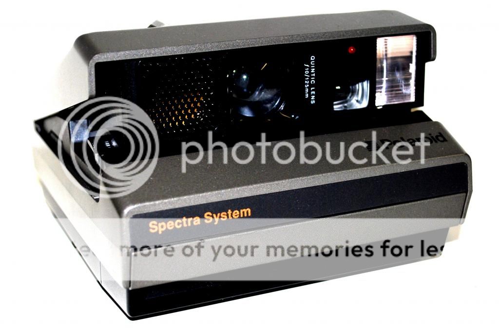 polaroid spectra system instant film camera